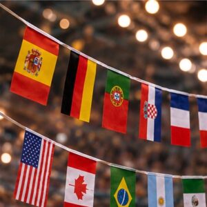 Banderín Surtido MUNDIAL
