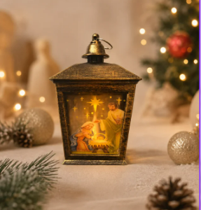 FAROL NAVIDEÑO CON LUZ MDC 75-4