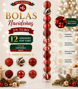 BOLA NAVIDEÑA NRO 6 * 12 MDC 10-10
